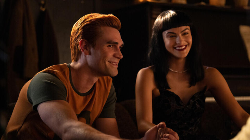 KJ Apa and Camila Mendes in Riverdale series finale