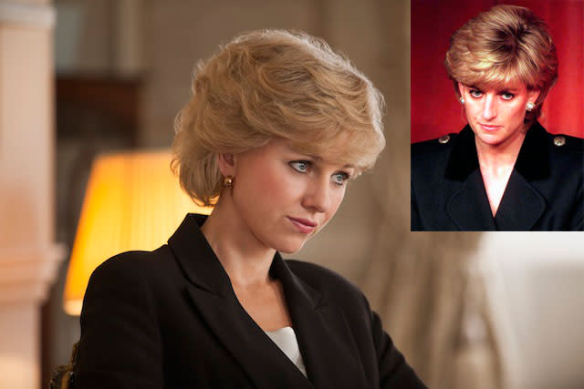 Naomi Watts como Diana de Gales