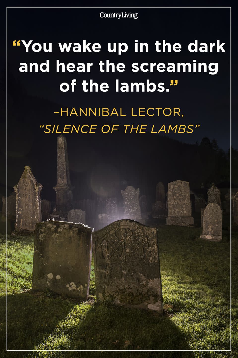 Hannibal Lector, “Silence of the Lambs”