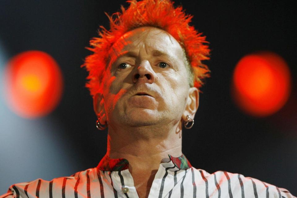 John Lydon of the Sex Pistols (Chris Ison/PA) (PA Archive)