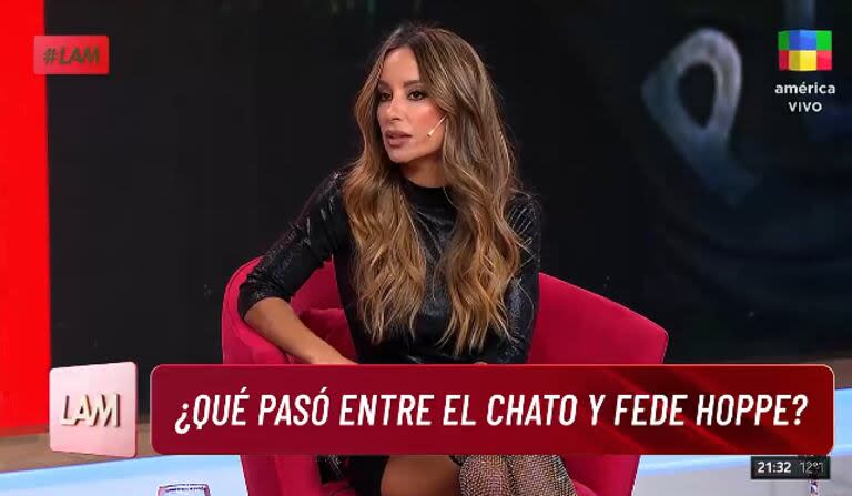 Lourdes Sánchez habló de la relación entre Pablo Prada y Federico Hoppe (Foto: Captura de TV / América)