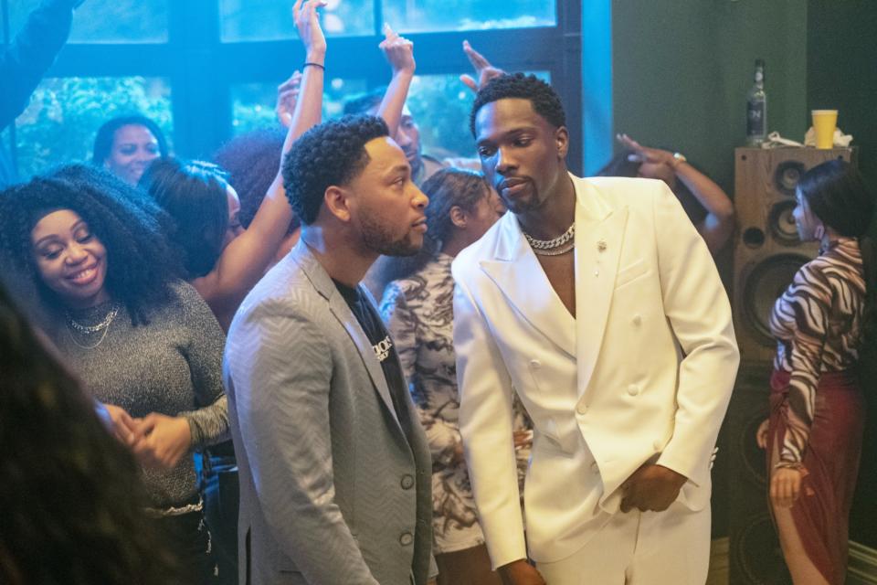 Jacob Latimore, Tosin Cole in the upcoming House Party reboot