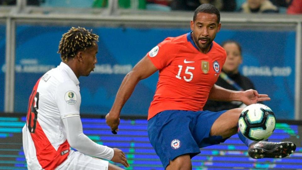 Jean Beausejour de la seleción chilena de fútbol