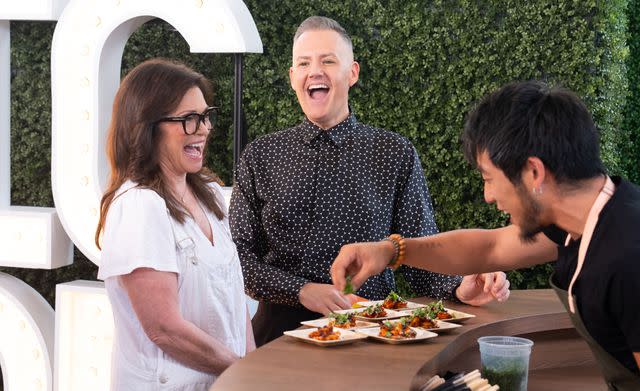 <p>Cameron Wilder / FOOD & WINE Classic in Charleston</p> Valerie Bertinelli and Ross Mathews at the Food & Wine Classic in Charleston on Sept. 28, 2024