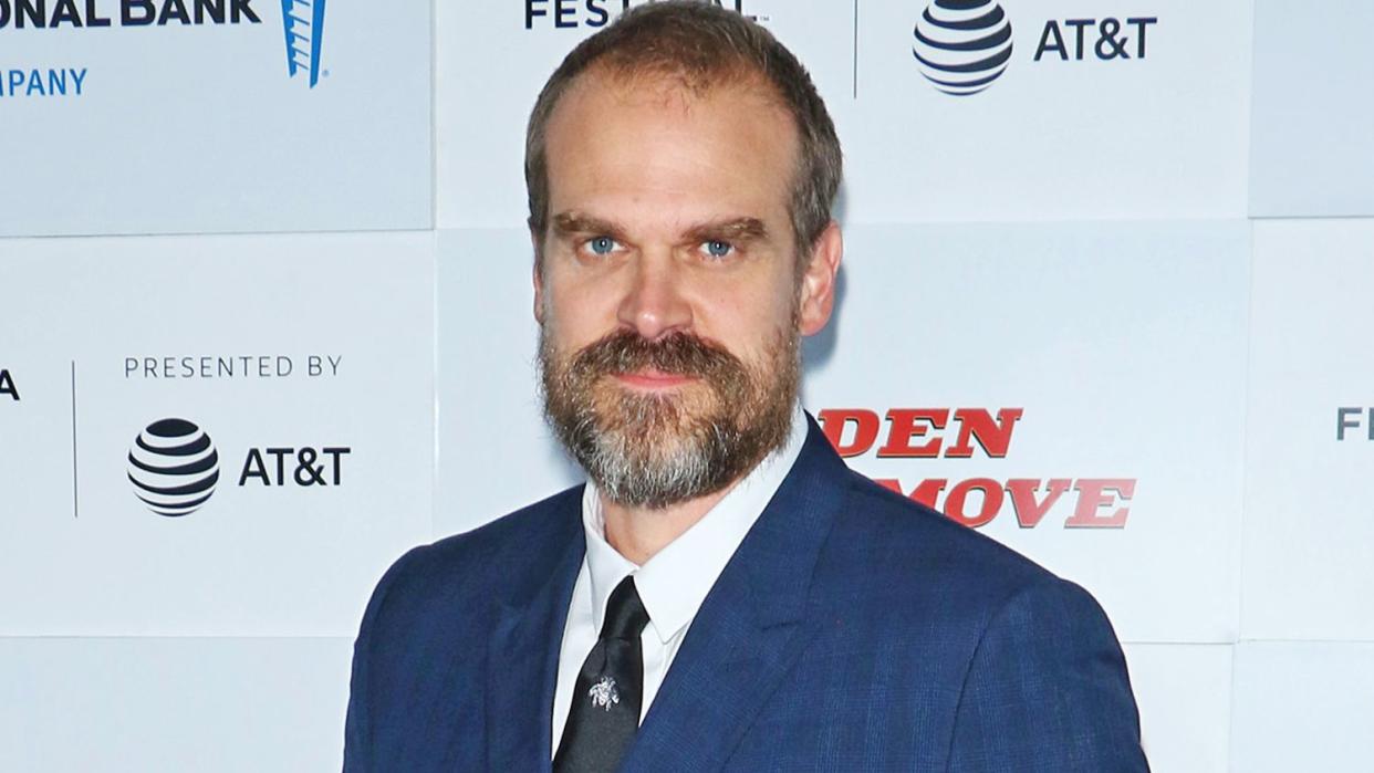 NEW YORK, NEW YORK - JUNE 18: Actor David Harbour attends the "No Sudden Move" premiere during the 2021 Tribeca Festival at The Battery on June 18, 2021 in New York City. (Photo by Jim Spellman/WireImage,)