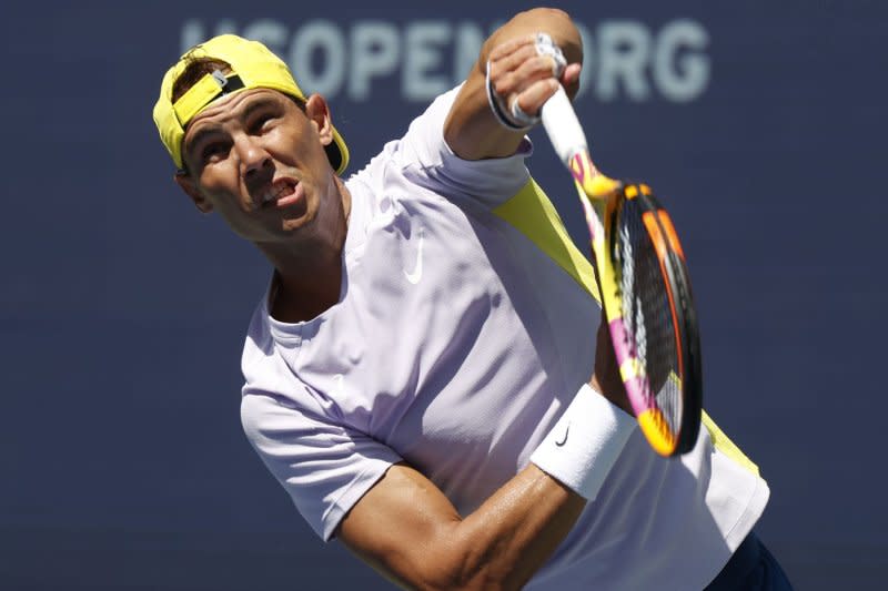 Tennis stars Rafael Nadal (pictured) and Naomi Osaka will make their returns to the sport in January at Australia's Brisbane International. File Photo by John Angelillo/UPI