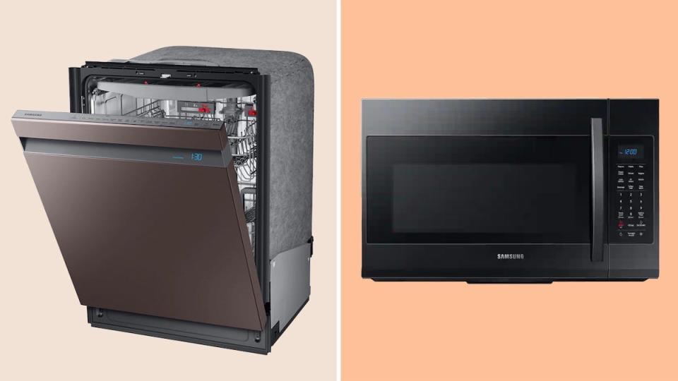 Update the essentials for your kitchen and laundry room with these Samsung appliances on sale.