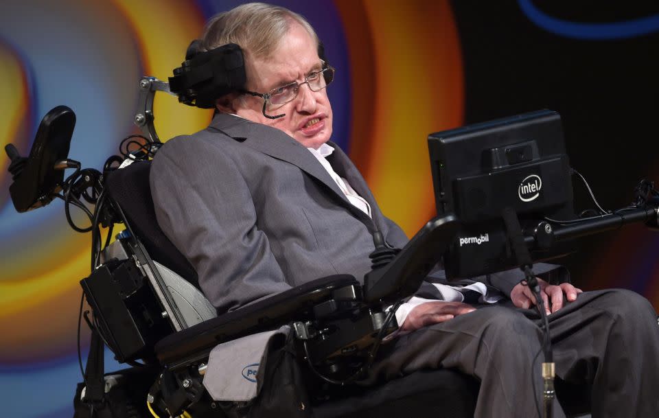 Celebrities have paid tribute to Stephen Hawking following his tragic death. Source: Getty