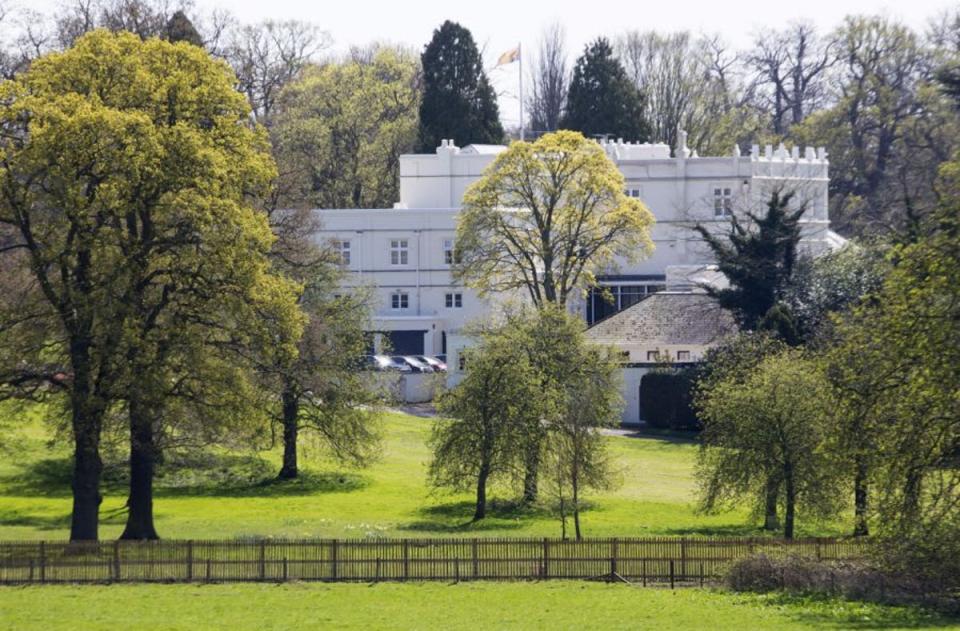 Andrew first moved into the vast 98-acre estate in Windsor Park in 2004 (Rex features)