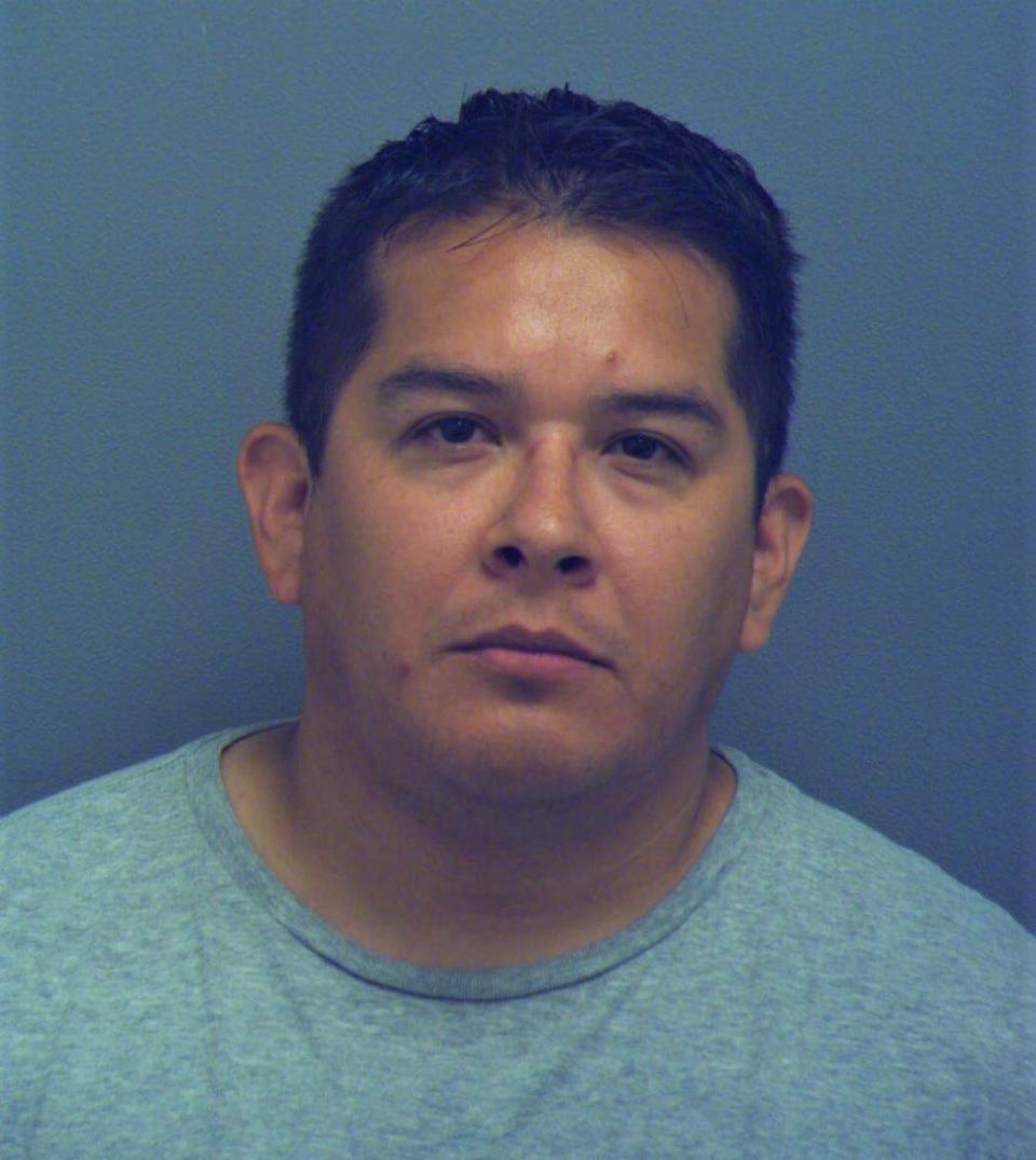 El Paso police Sgt. Adan Chavez was arrested on a charge of official oppression on Wednesday in connection with sexual harassment allegations.