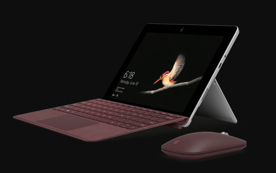 Microsoft Surface Go. Image via Microsoft.