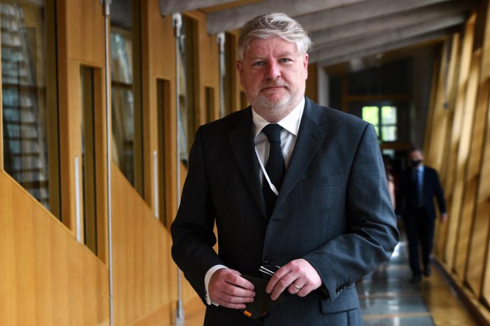 Angus Robertson praised the work of councils in resettling refugees (Andy Buchanan/PA) (PA Wire)