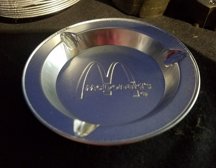 a McDonald's ashtray