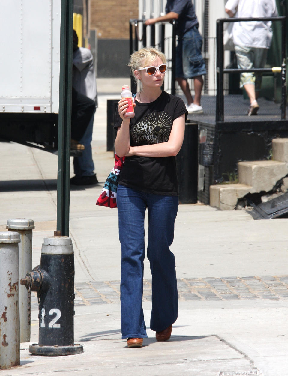 Dunst on a Manhattan street in 2008