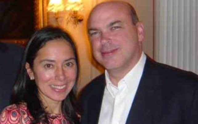 Mike Lynch and wife Angela Bacares