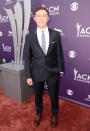 LAS VEGAS, NV - APRIL 07: Singer Scotty McCreery attends the 48th Annual Academy of Country Music Awards at the MGM Grand Garden Arena on April 7, 2013 in Las Vegas, Nevada. (Photo by Frazer Harrison/ACMA2013/Getty Images for ACM)