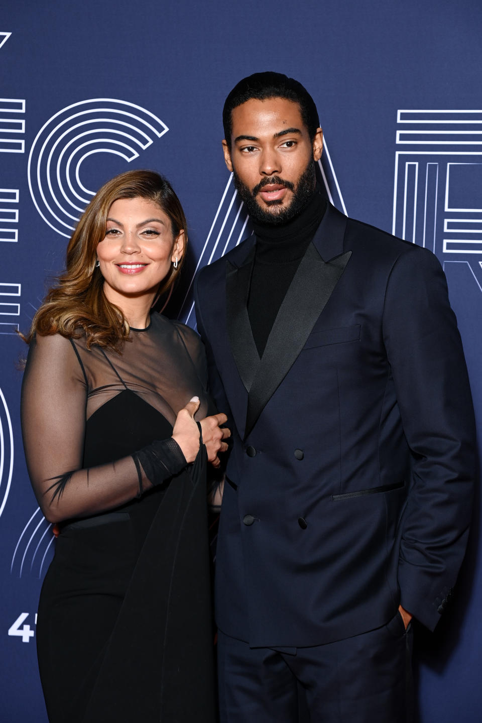 PARIS, FRANCE - FEBRUARY 25: Nawell Madani and Djebril Zonga arrive at the 47th Cesar Film Awards Ceremony At L'Olympia on February 25, 2022 in Paris, France. (Photo by Pascal Le Segretain/Getty Images)