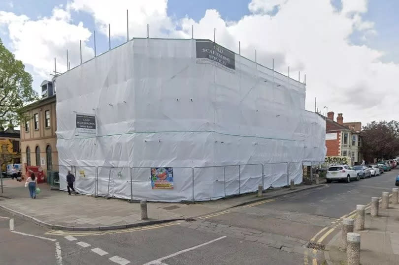 The building on Gloucester Road, Bishopston, that would be demolished under plans submitted this week -Credit:Copyright Unknown