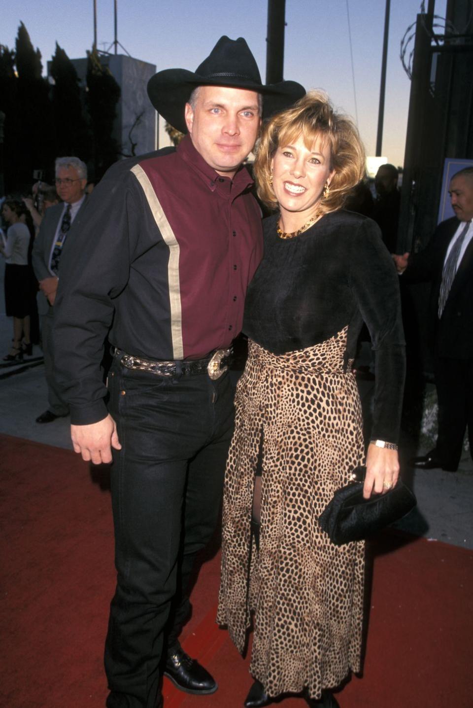 Garth Brooks and Sandy Mahl