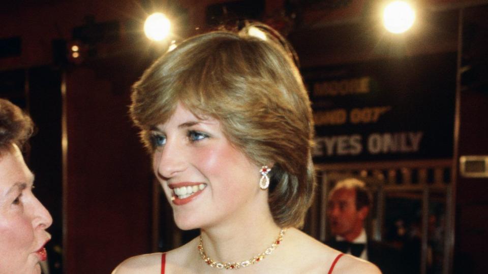 Princess Diana Red Outfits