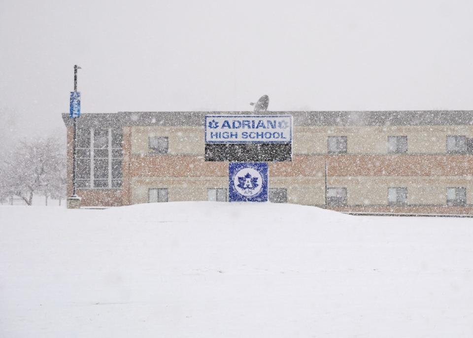 All school districts in Lenawee County had a snow day Wednesday, Jan. 25, 2023, because of a winter storm that dumped several inches of snow on the county.