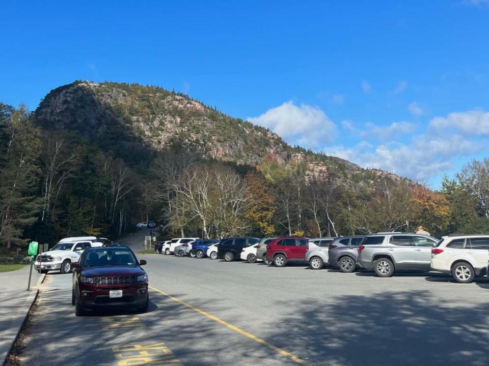 Acadia parking lot