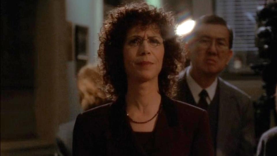 Mindy Seeger as White House press corps member Chris on The West Wing.