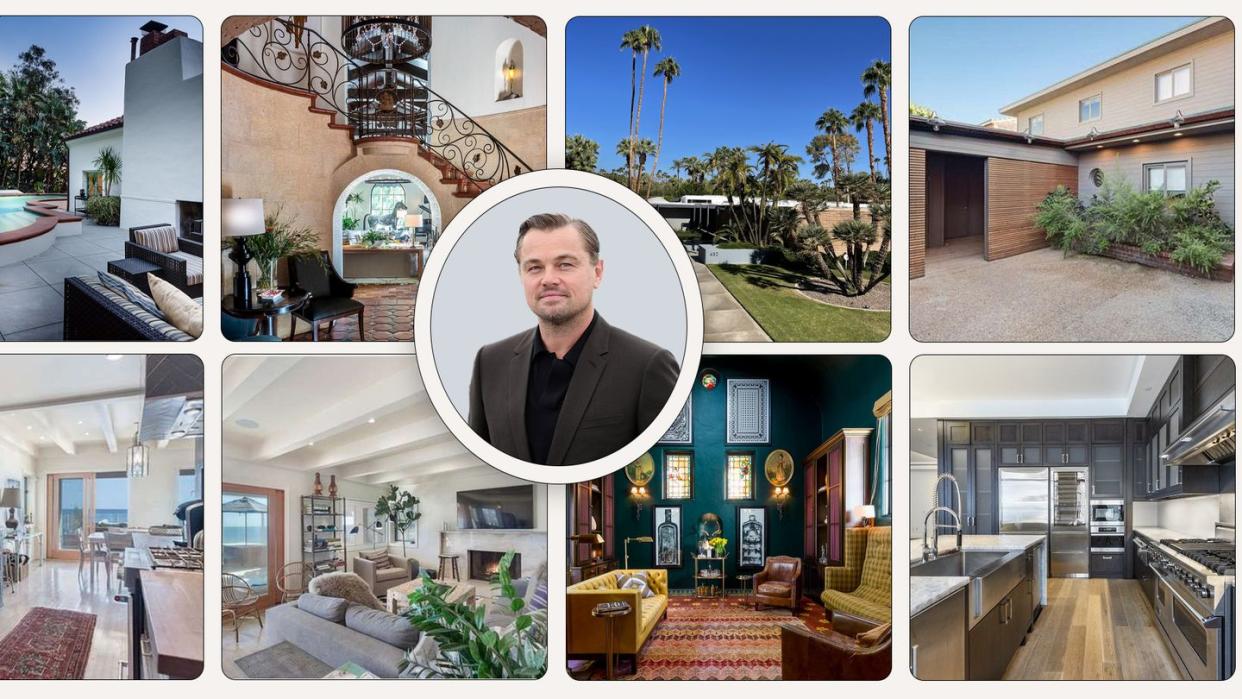 leonardo dicaprio homes