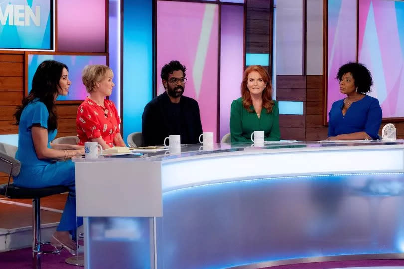 Christine Lampard, Sally Dynevor, Romesh Ranganathan, Sarah Ferguson Duchess of York, Brenda Edwards