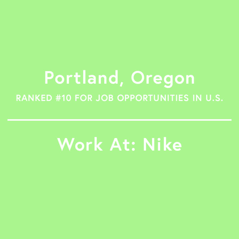 <p>Portland has become a catch-all for tech companies looking for lower rents. The other big industry in the area may surprise and entice you—breweries are big here. Nike is also headquartered in Portland.</p> <p>Job Growth, 2010-2015: 13.39%</p>