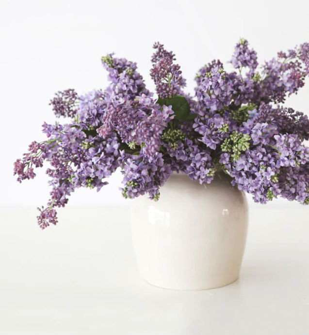 9) Lavender Artificial Lilac Flower