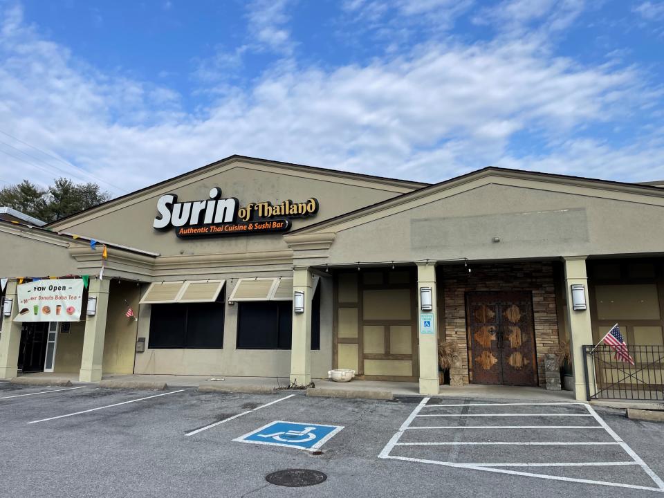 Surin of Thailand at 6213 Kingston Pike in Knoxville has closed.