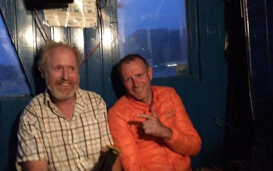 Andy Nisbet and Steve Perry were regular climbing partners - Universal News And Sport (Europe)