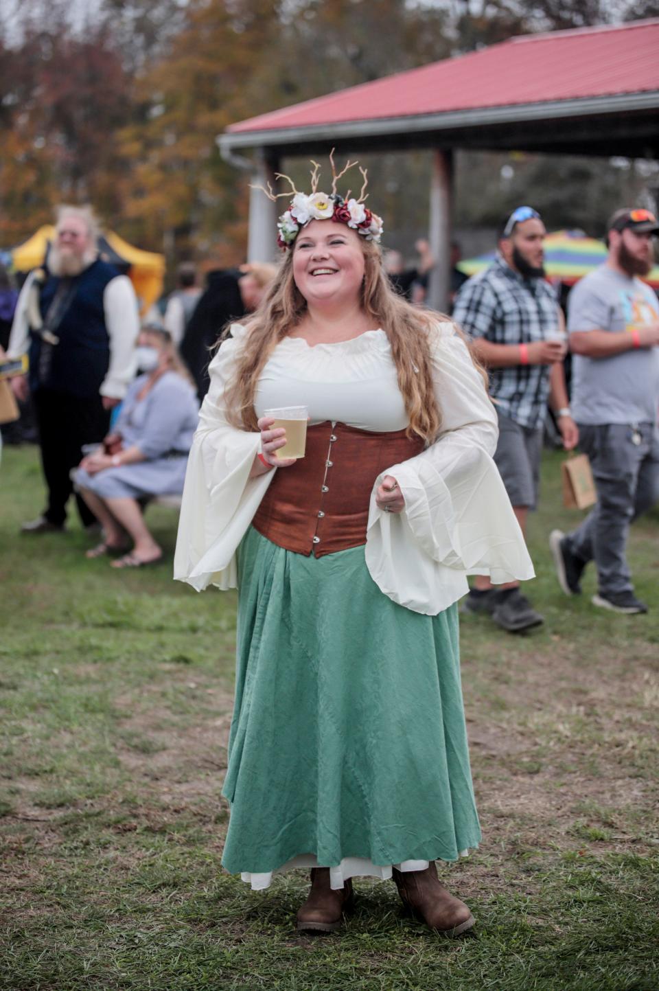 The inaugural Delaware Renaissance Faire brought lots of smiles on Sunday, Nov. 6, 2022, at Fire Base Lloyd in Townsend.