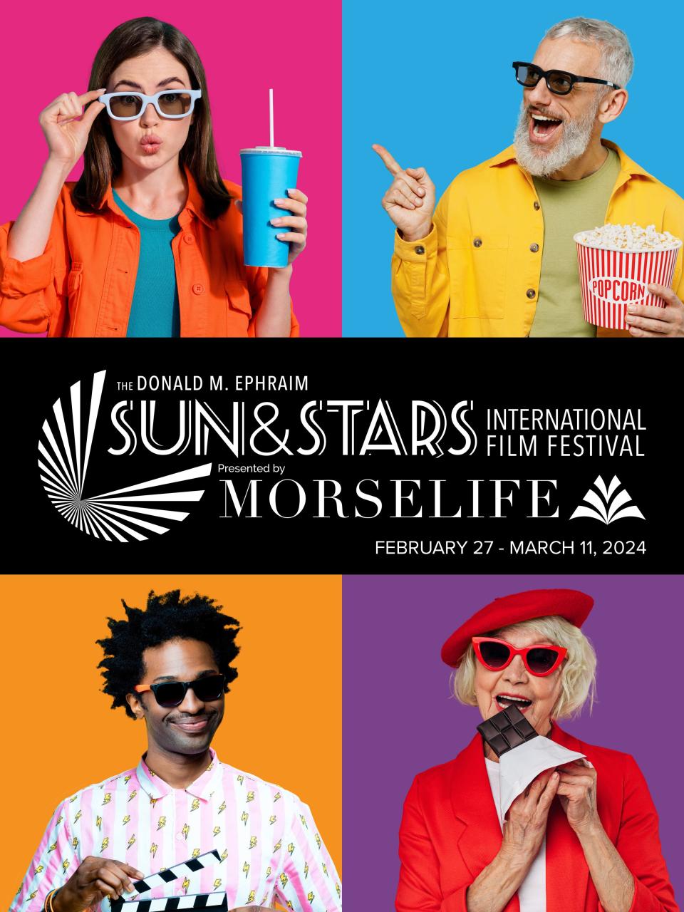 The Donald M. Ephraim Sun and Stars International Film Festival presented by MorseLife is Feb. 27 through March 11.