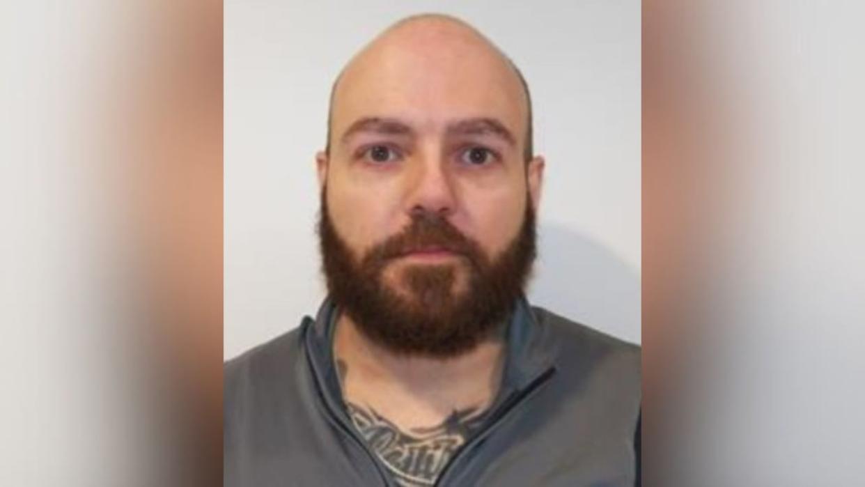 Harvey Joseph Venus, 38, is a high-risk offender with a history of sex crimes involving children. He's been released in the Halifax area. (Halifax Regional Police - image credit)