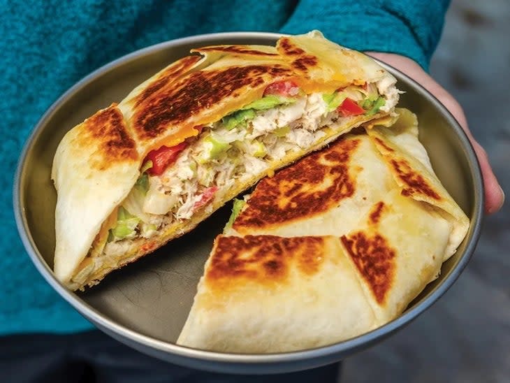 tuna crunchwrap