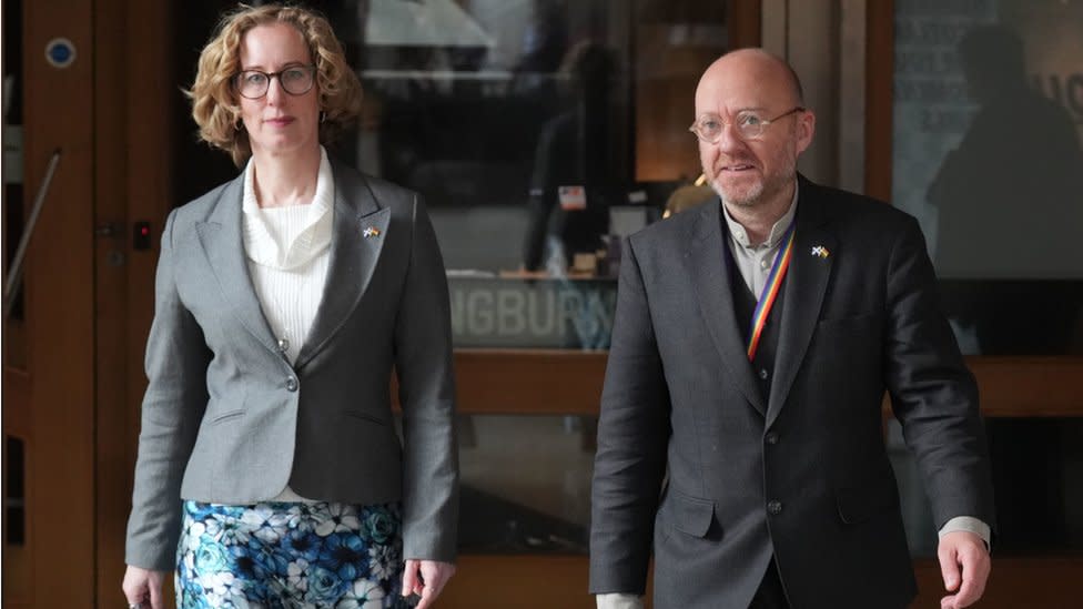 lorna slater and patrick harvie