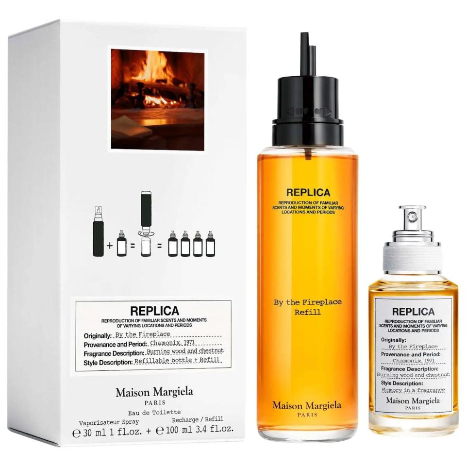 <p><a href="https://go.redirectingat.com?id=74968X1596630&url=https%3A%2F%2Fwww.sephora.com%2Fproduct%2Freplica-by-fireplace-refill-set-P503297&sref=https%3A%2F%2Fwww.esquire.com%2Fstyle%2Fgrooming%2Fg45898257%2Fbest-perfume-gift-sets%2F" rel="nofollow noopener" target="_blank" data-ylk="slk:Shop Now;elm:context_link;itc:0;sec:content-canvas" class="link ">Shop Now</a></p><p>REPLICA By the Fireplace Refill Set</p><p>sephora.com</p><p>$170.00</p>