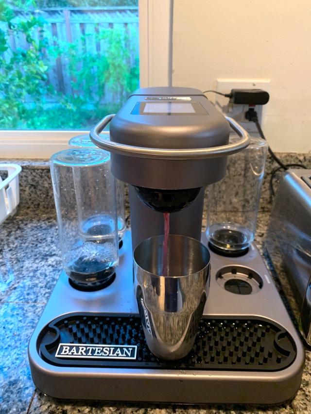 I tried Oprah Winfrey's favorite cocktail machine, which whips up