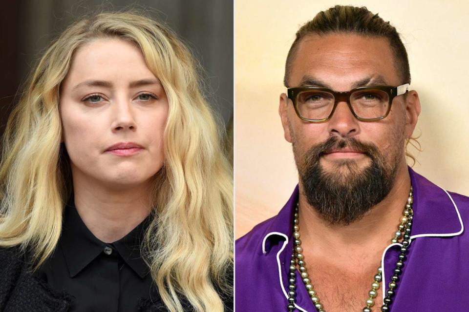 <p>Stuart C. Wilson/Getty; Araya Doheny/WireImage</p> Amber Heard and Jason Momoa