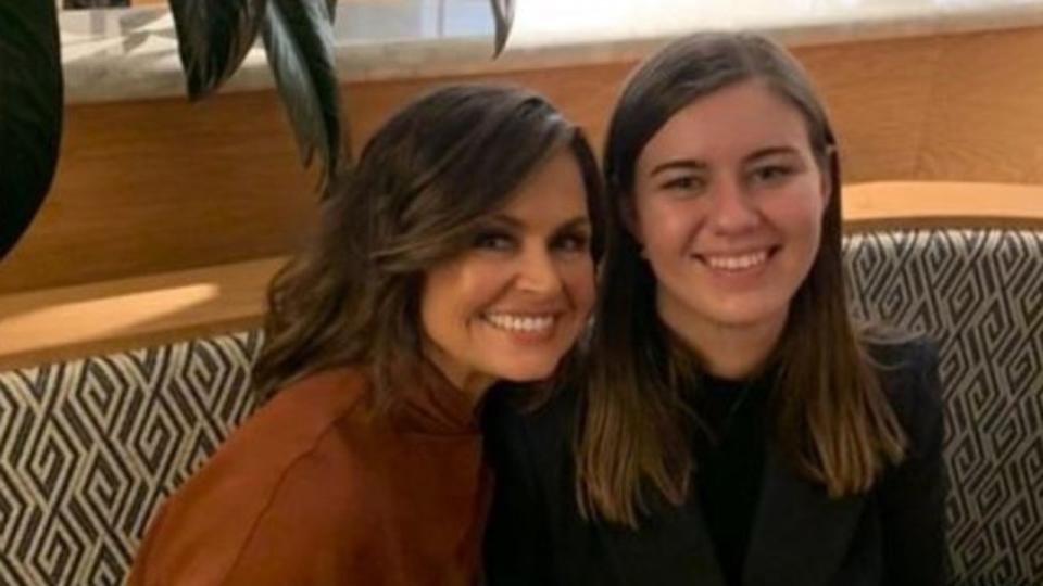 Lisa Wilkinson is pictured with Brittany Higgins Picture: Instagram