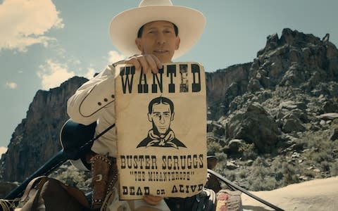 Tim Blake Nelson in The Ballad of Buster Scruggs