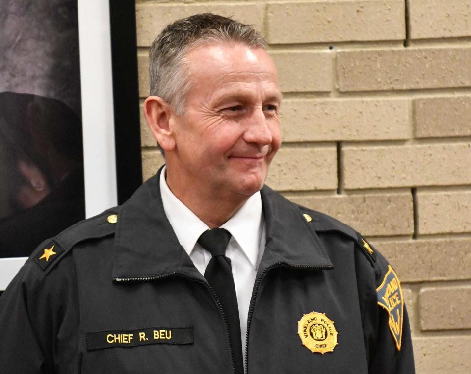 Vineland police Chief Rudy Beu. PHOTO: February 2020.