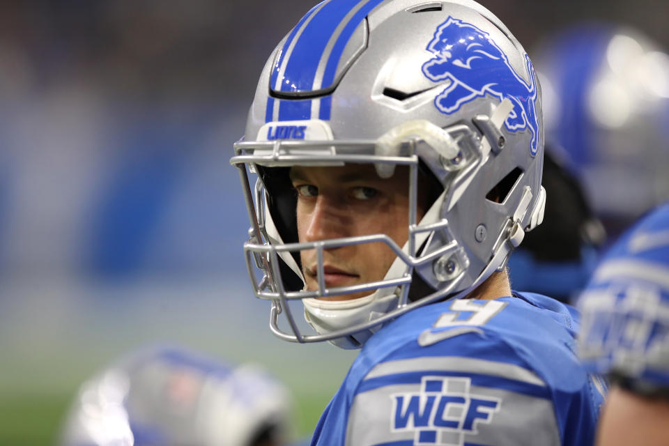 Matthew Stafford is finally free of the Detroit Lions. Does that mean his lack of team success will also be a thing of the past? (Photo by Gregory Shamus/Getty Images)