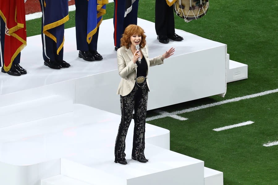 Super Bowl LVIII - San Francisco 49ers v Kansas City Chiefs, Reba McEntire