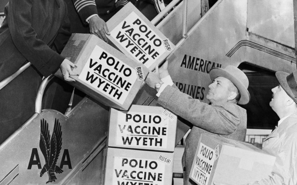 Polio vaccines being shipped to Europe