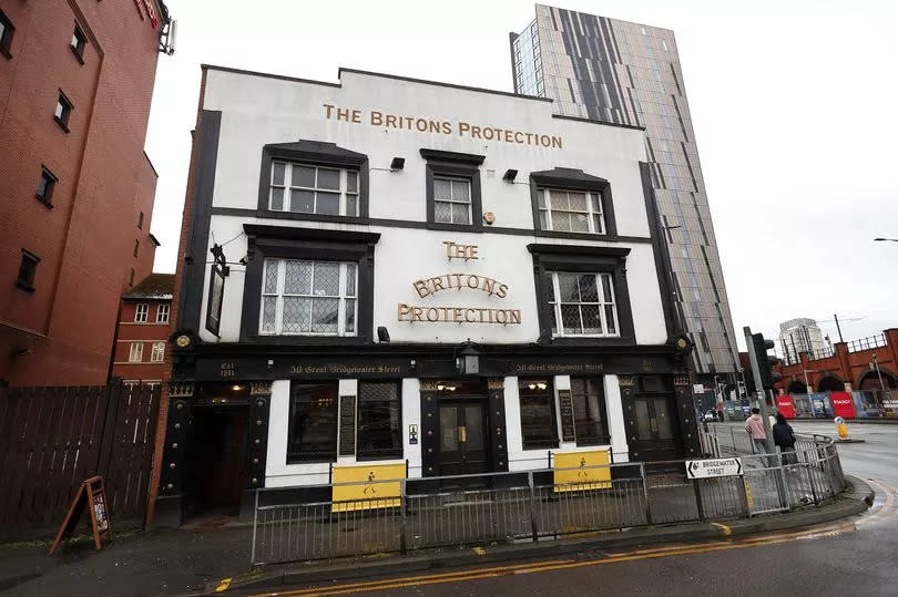 The Britons Protection in Manchester City Centre