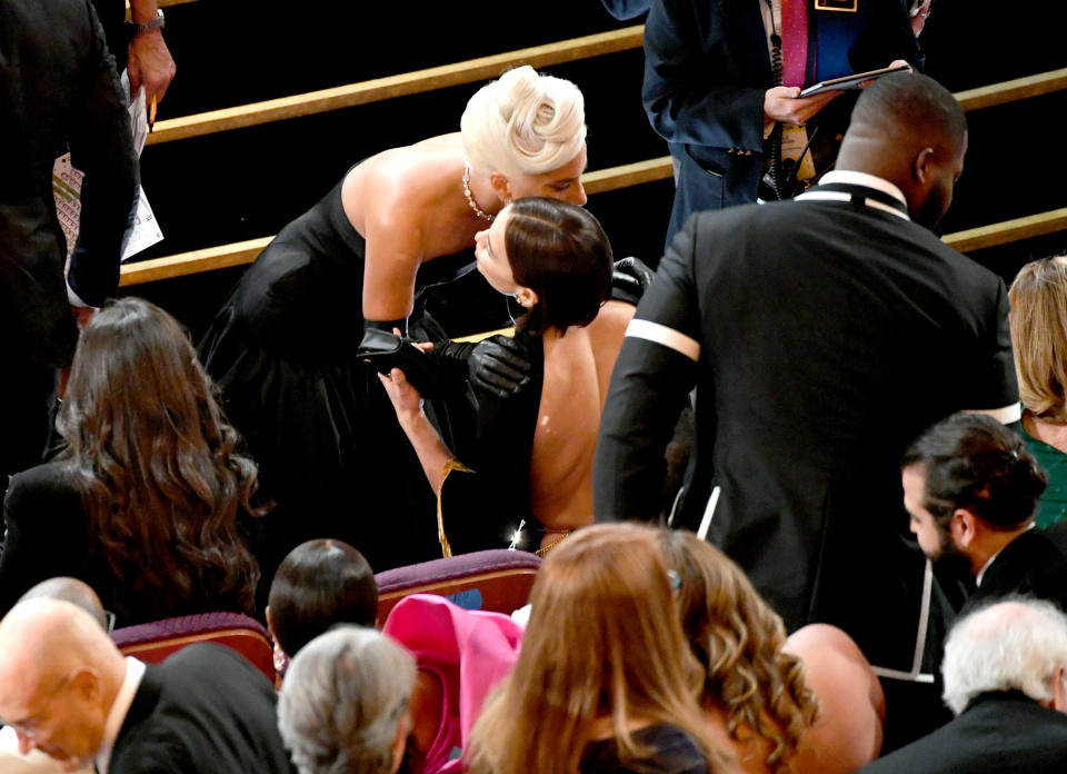 But it looks like the model was just so happy for the co-stars as they continue to ride the wave of success for the remake. Photo: Getty Images