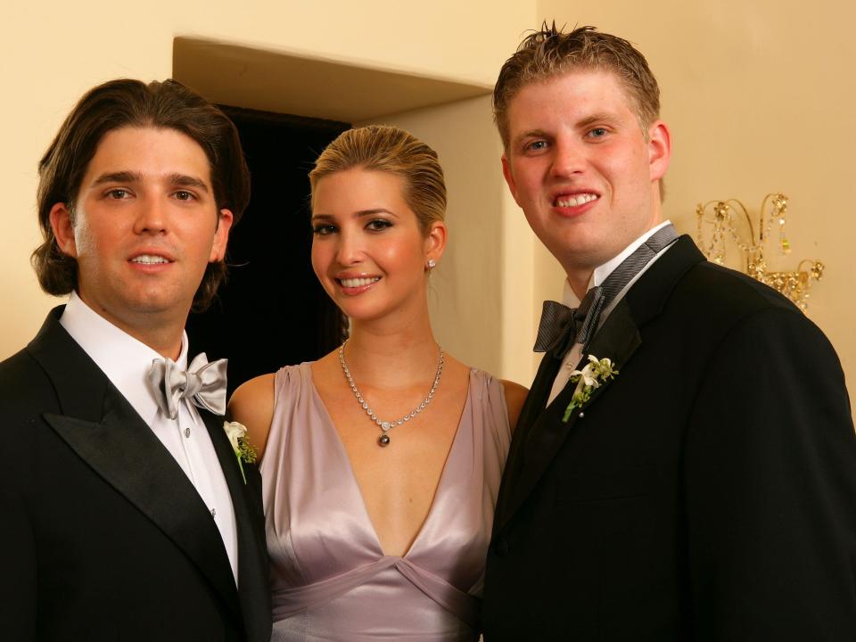 Ivanka Donald Eric Trump